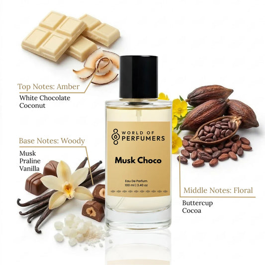 Musk Choco — India's Original White Chocolate Gourmand by World of Perfumers