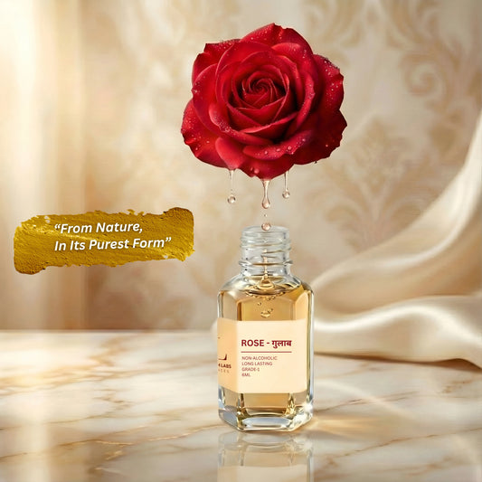 Rose Gulab — An Original Indian Natural Attar by World of Perfumers