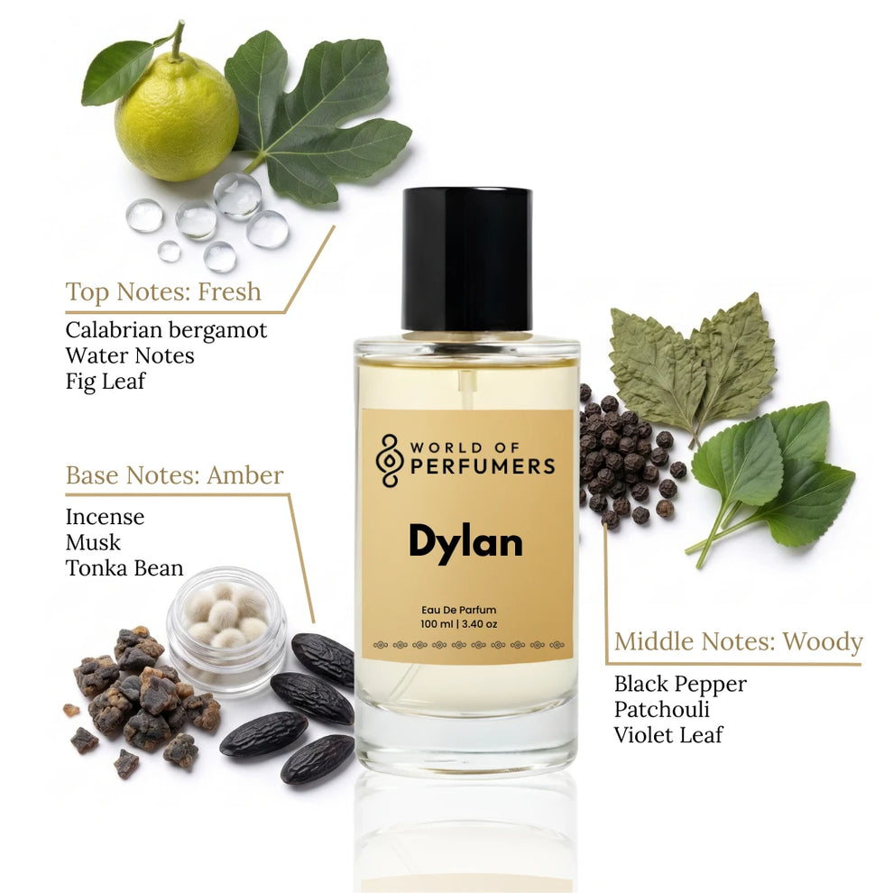 Dylan Perfume – Mediterranean Bold Aromatic Fougère | World of Perfumers
