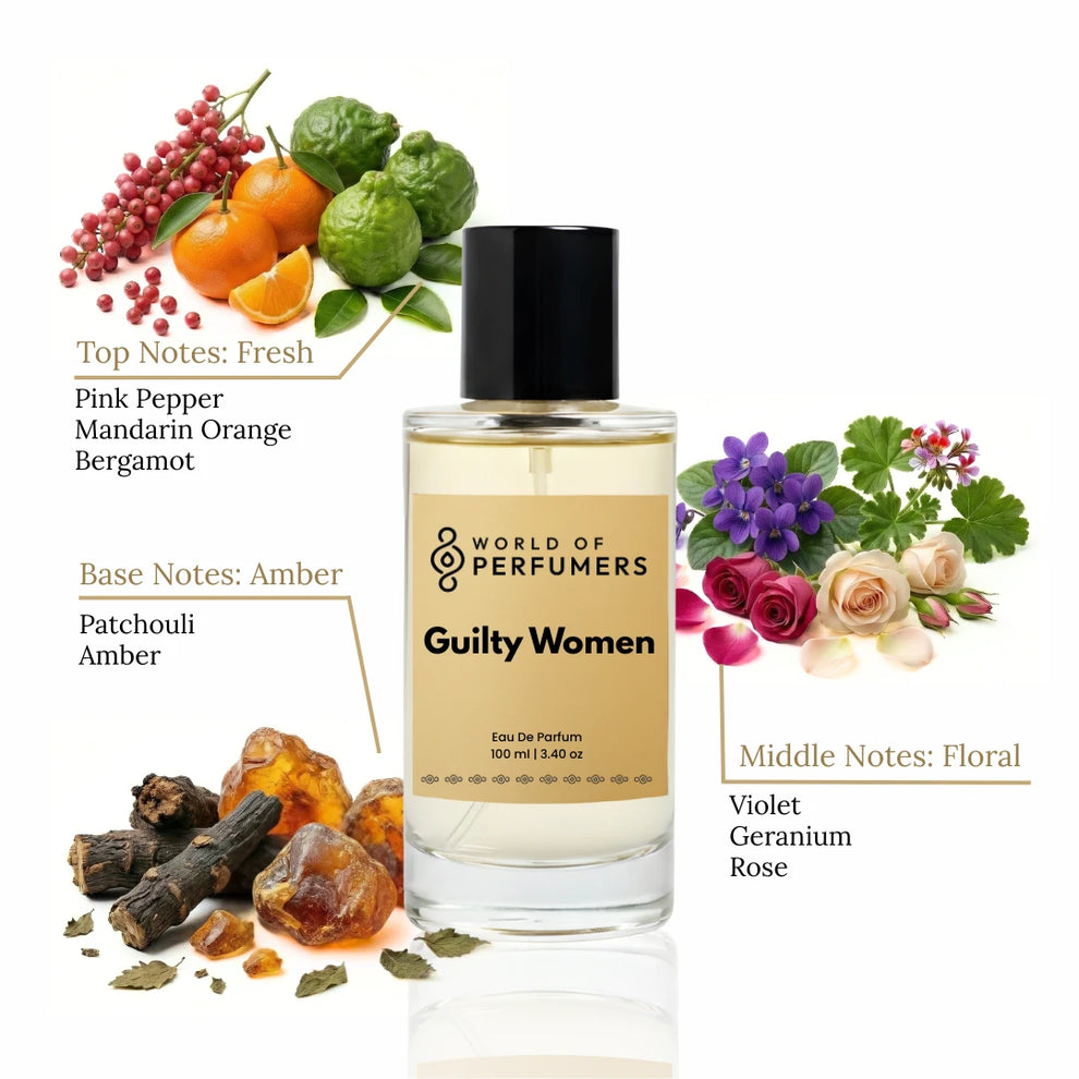 Guilty Women – Bold Oriental Floral Fragrance