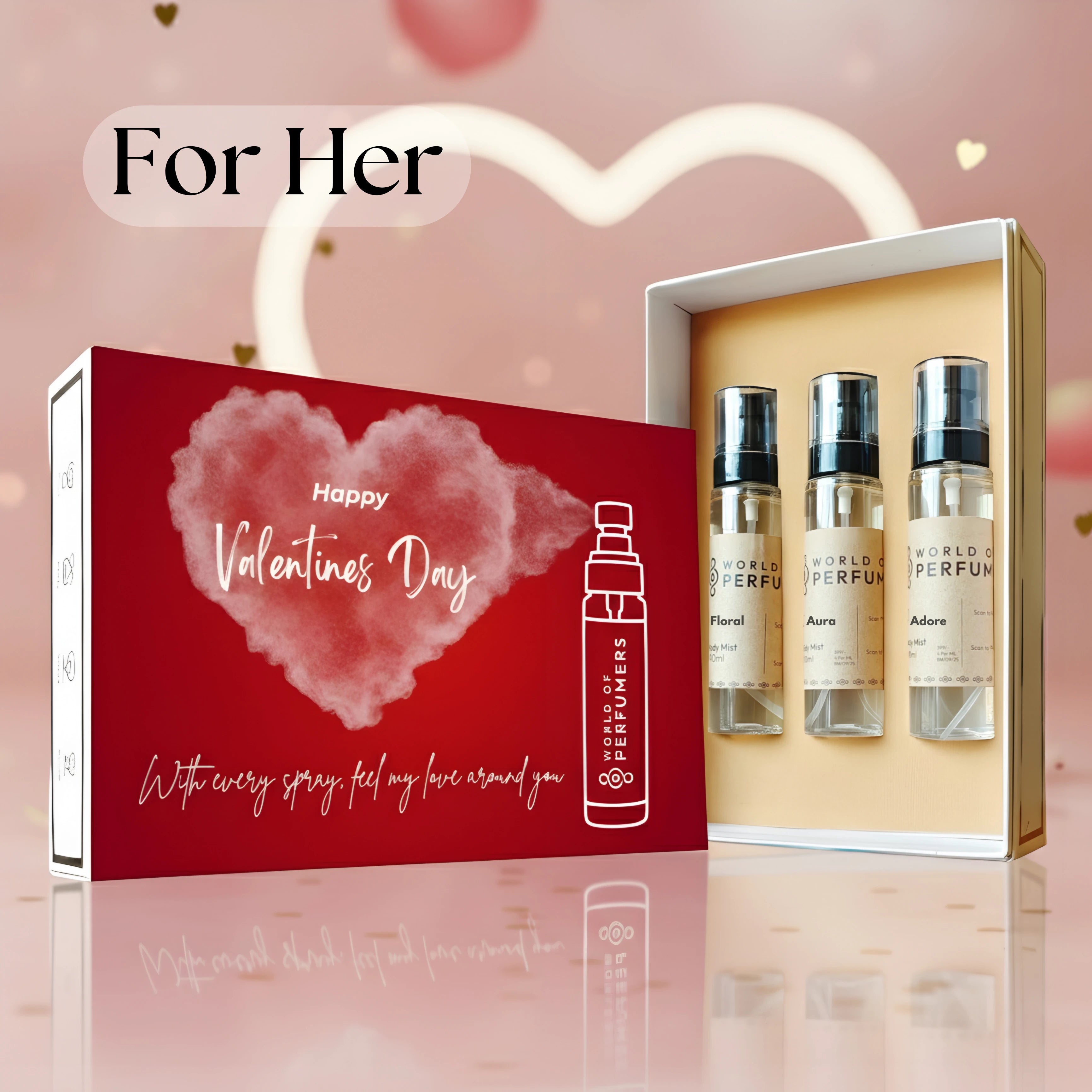 Valentine day gift for her Body Mists
