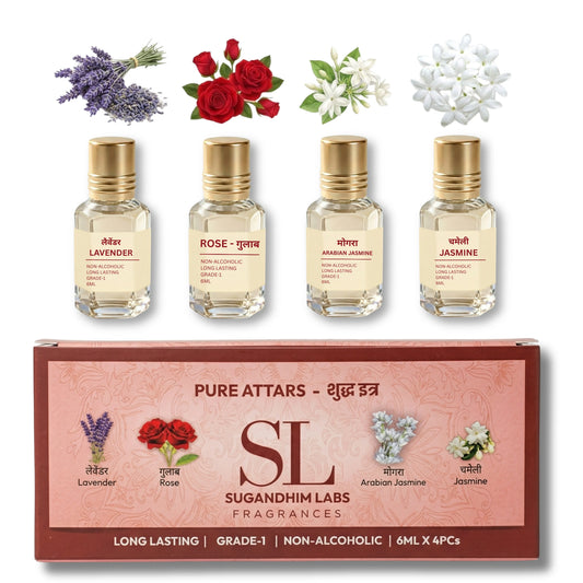 Box of 4 Floral