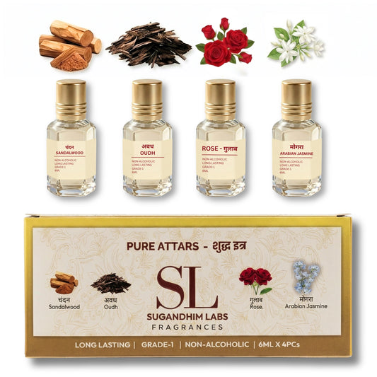 Box of 4 Mix (Floral + Woody)
