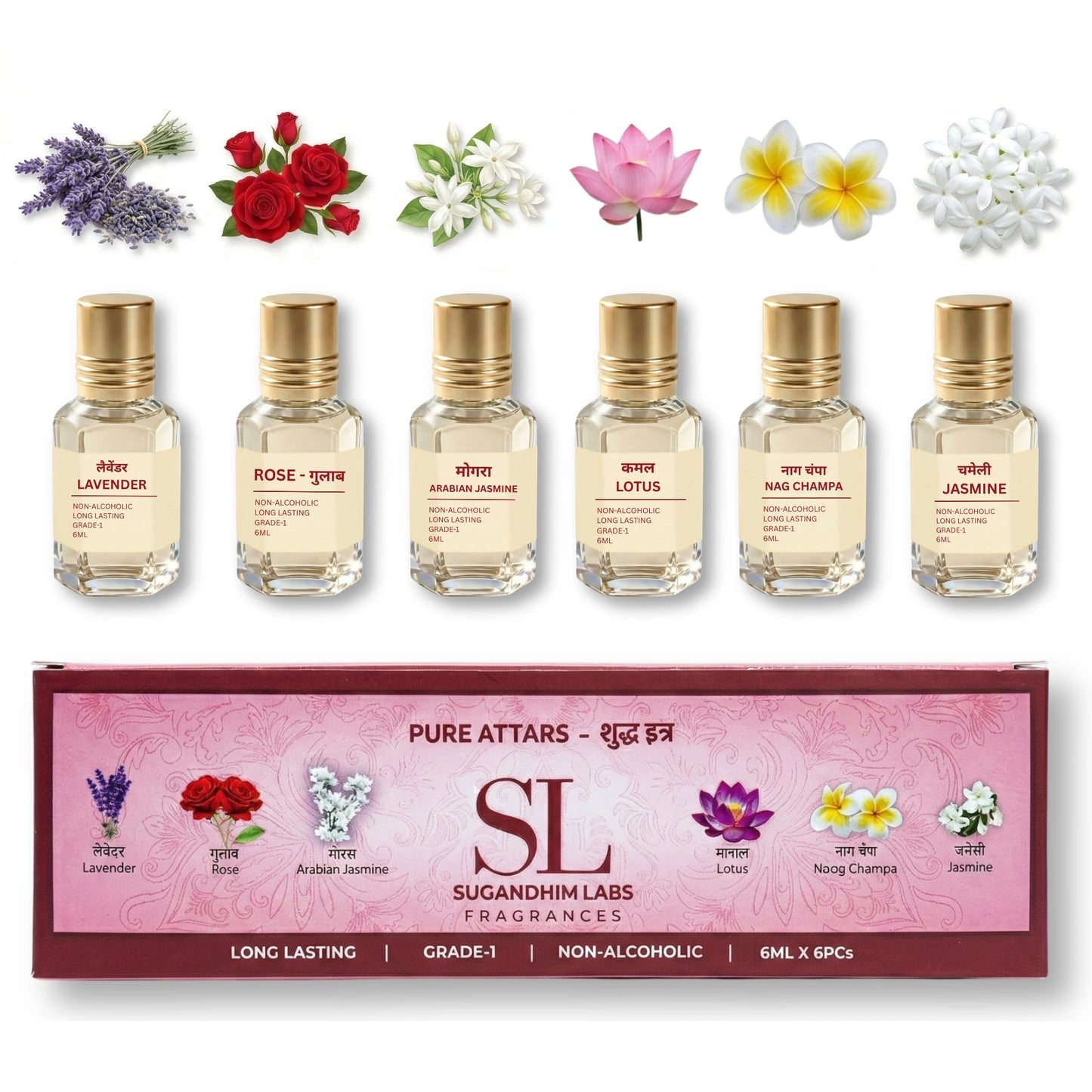 Box of 6 Floral