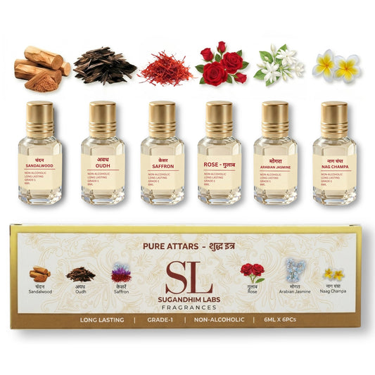 Box of 6 Mix (Floral + Woody)