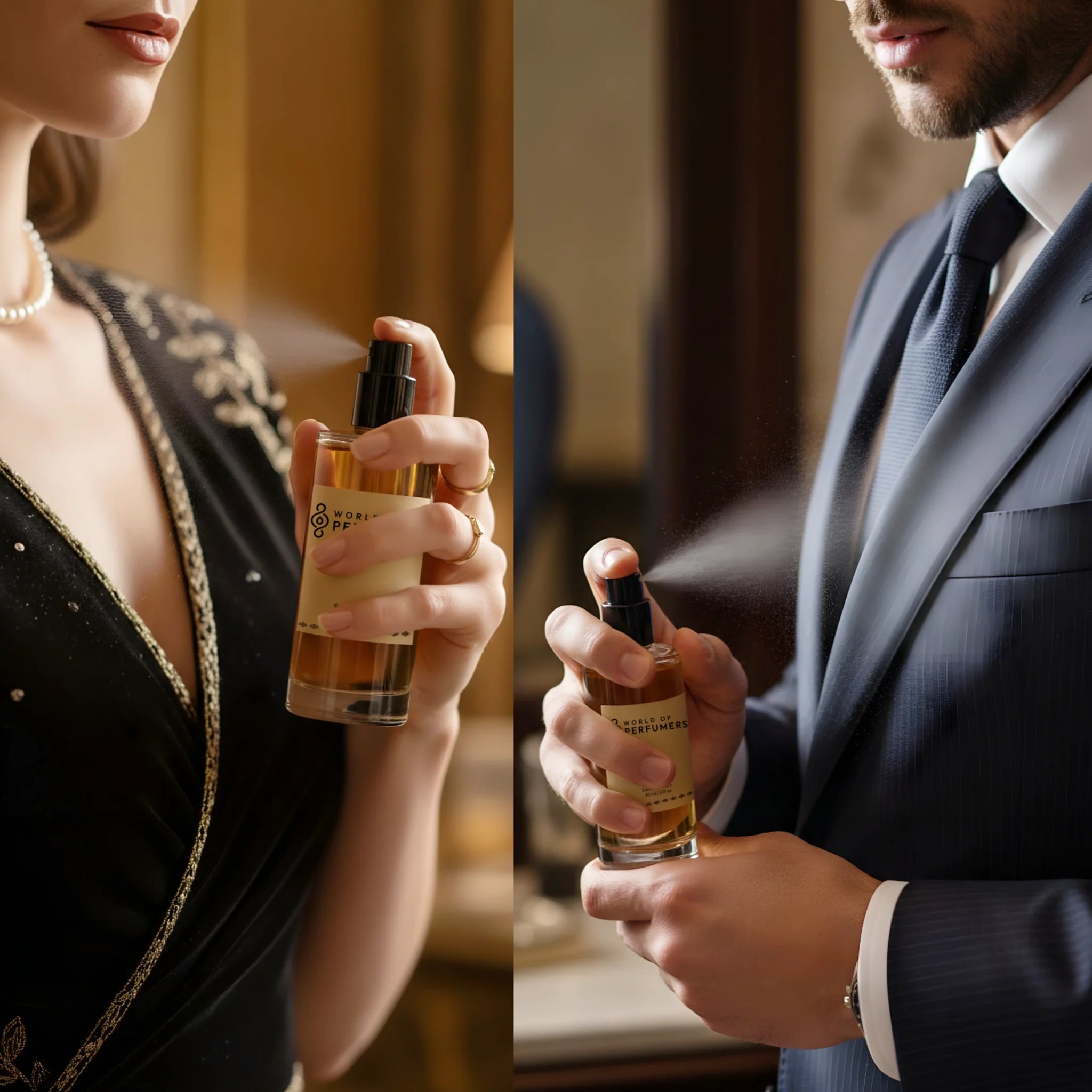 Perfume gift set for valentine day for men and woman