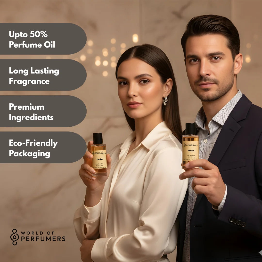 Perfume gift set for valentine day for him and her