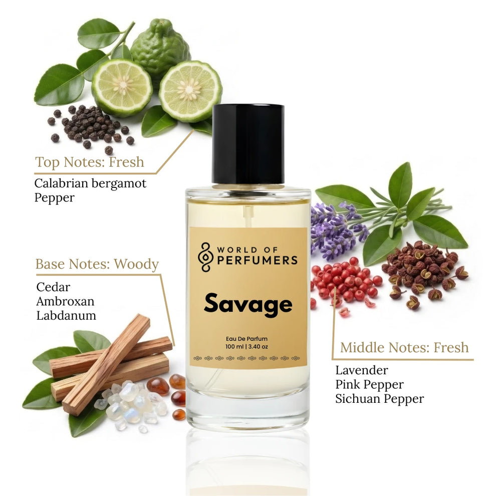 Savage — Long-Lasting Bold Summer Perfume India ₹99 — Inspired by Dior Sauvage