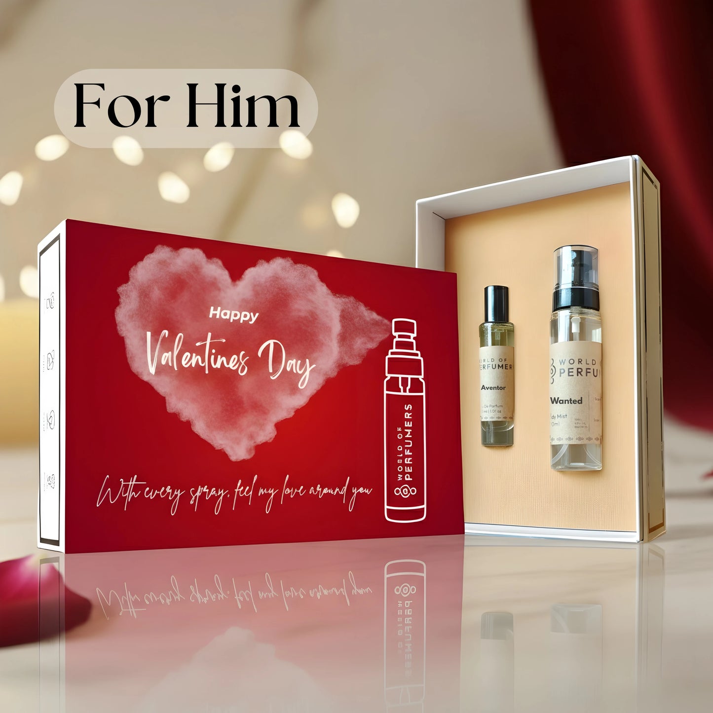Fragrance gift for valentine day