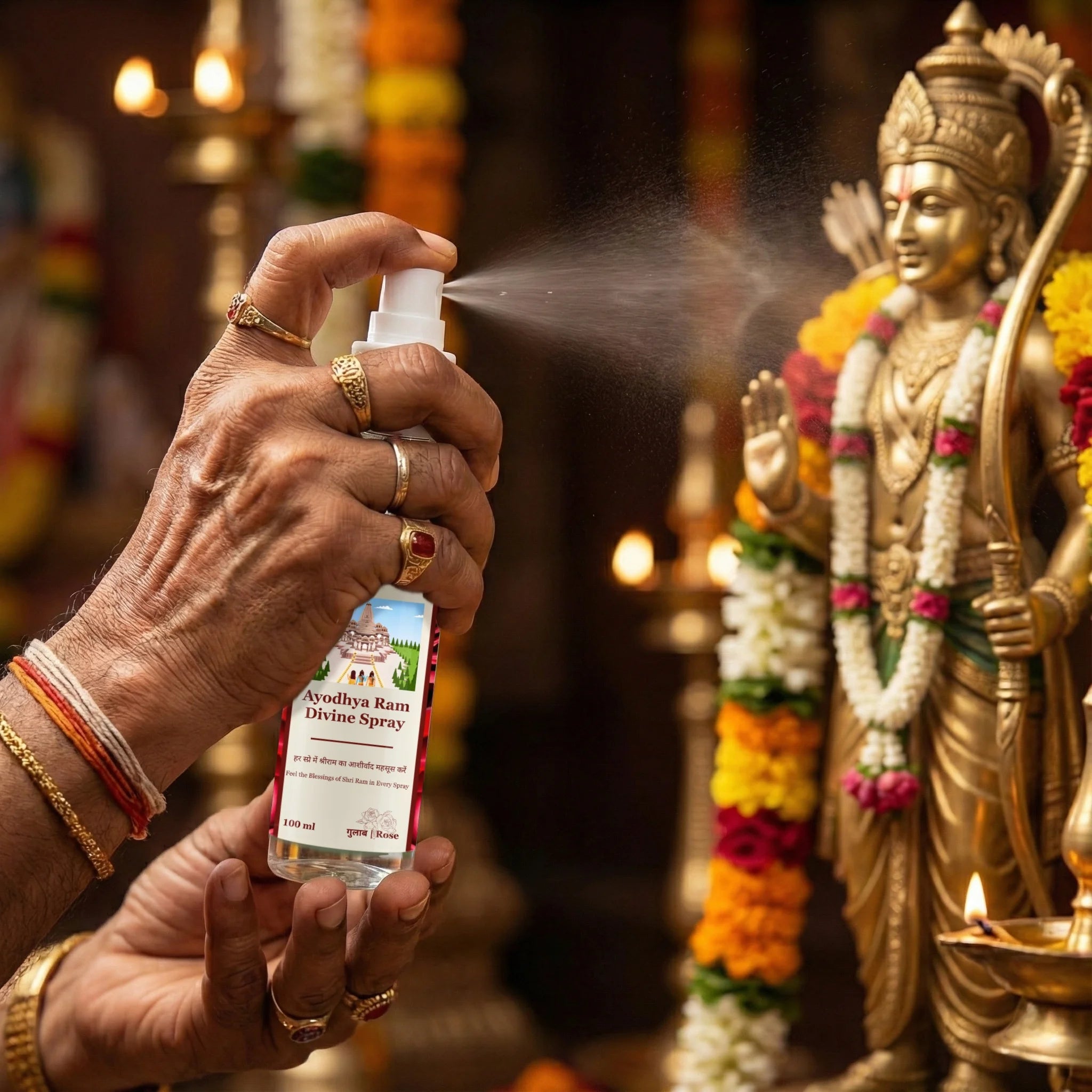 Sugandhim Ganga Jal - Rose