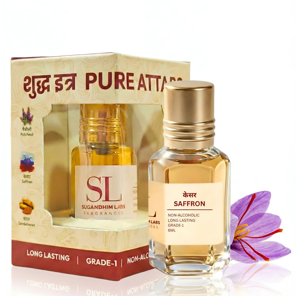Saffron Kesar Pure Attar by World of Perfumers | By Nikhil Singhal
